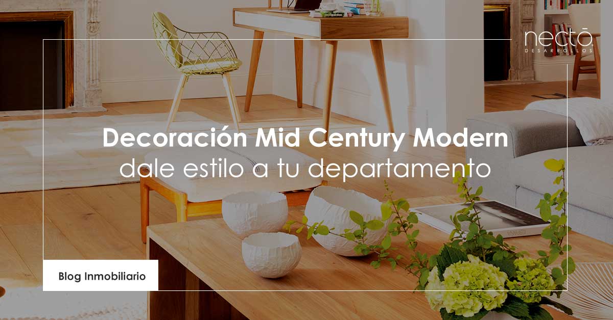 Decoración Mid Century Modern