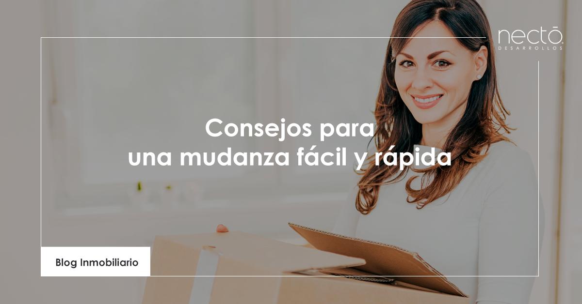 Consejos para una mudanza fácil y rápida