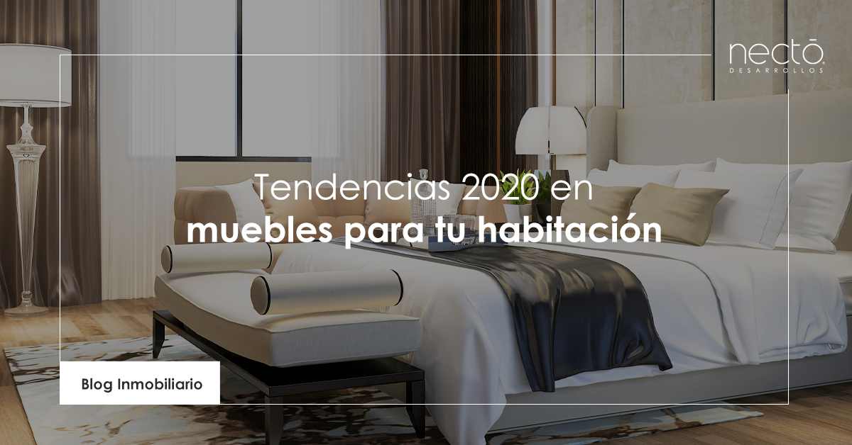 tendencias 2020 en muebles para tu habitación