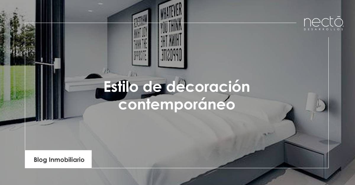 estilo de decoración contemporáneo